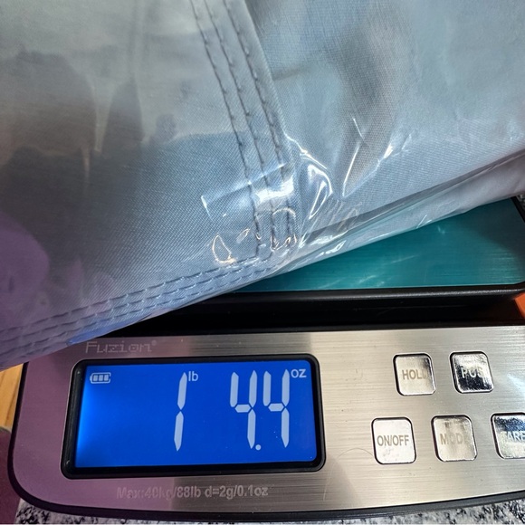 Eddie Bauer‎ mid length trench coat button closure periwinkle blue women’s XS - Picture 13 of 13